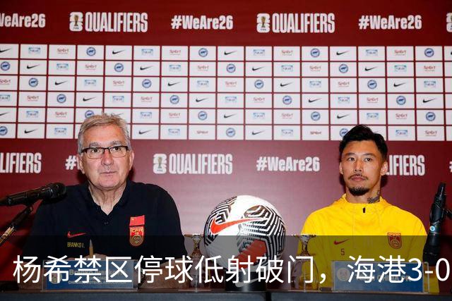 杨希禁区停球低射破门，海港3-0山东